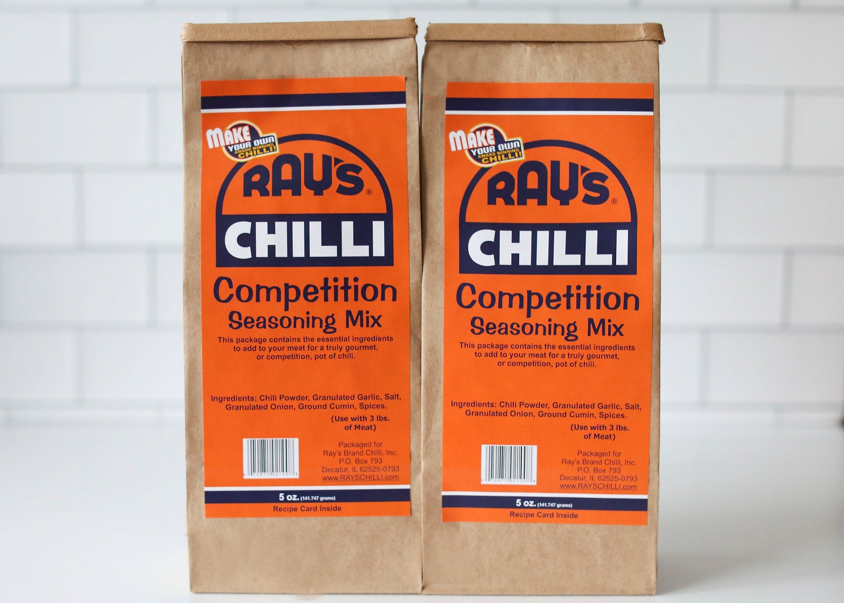 Brown Bag Chili Mix Red Chili Chili Spices Bulk Chili Seasoning